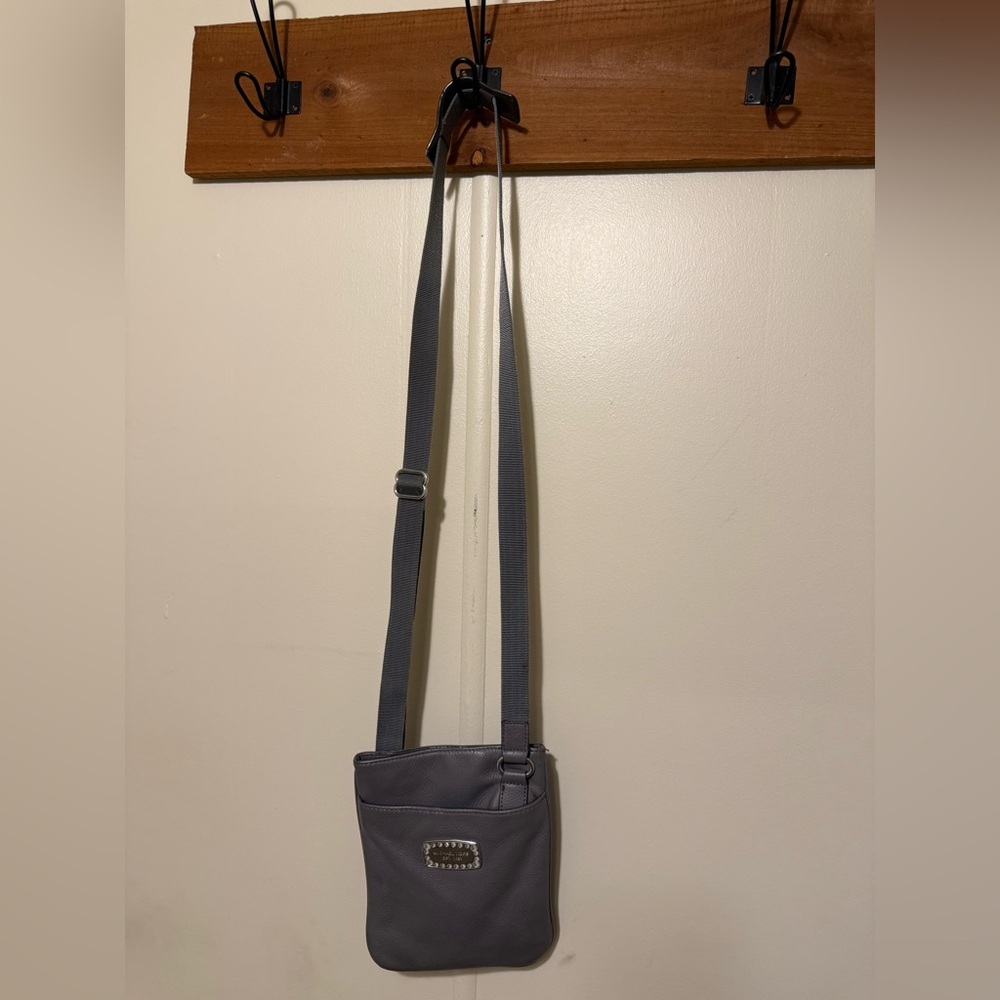 Michael Kors Jet Set Jewel crossbody bag Silver